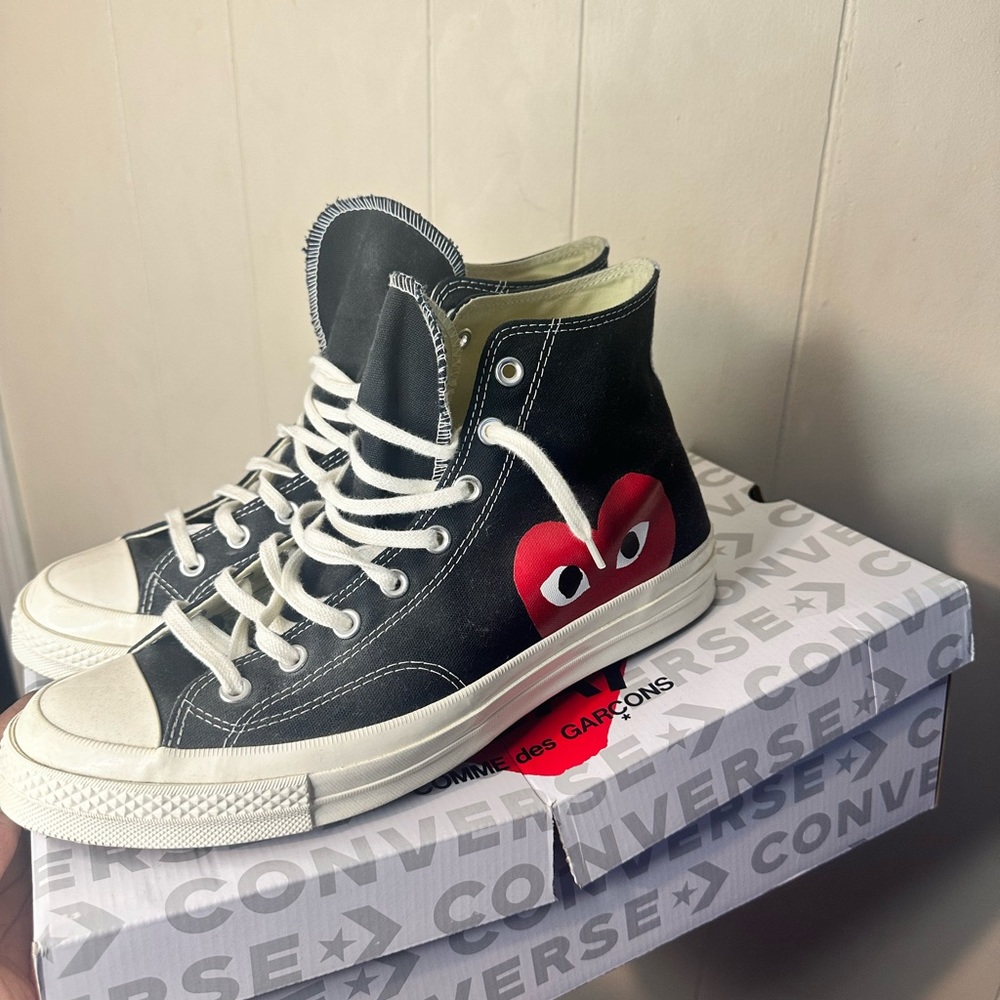 converse comme des garcons